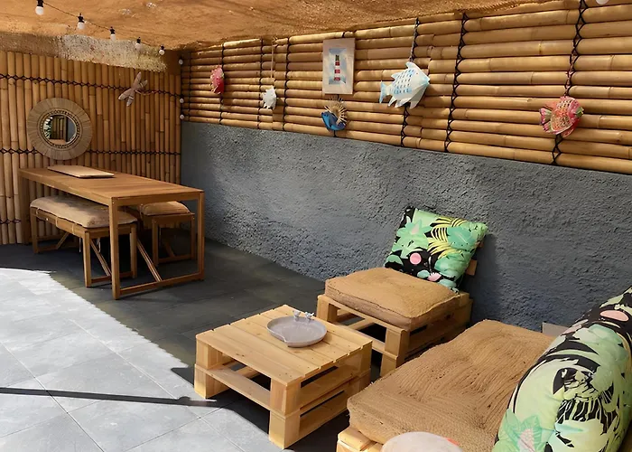 Tatil Evi Le Cabanon De Avec Patio Six-Fours-les-Plages